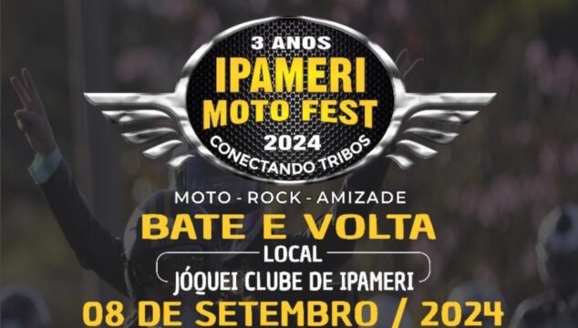 Ipameri Moto Fest 2024 comemora três anos com evento repleto de atrações