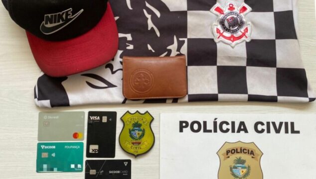 Polícia Civil prende em flagrante homem que usou cartões de crédito extraviados para fazer compras por aproximação, em Piracanjuba