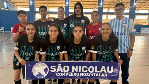 Alunas do Colégio Estadual João Netto de Campos se destacam no Distrito Federal e representam Goiás no futsal feminino sub-17