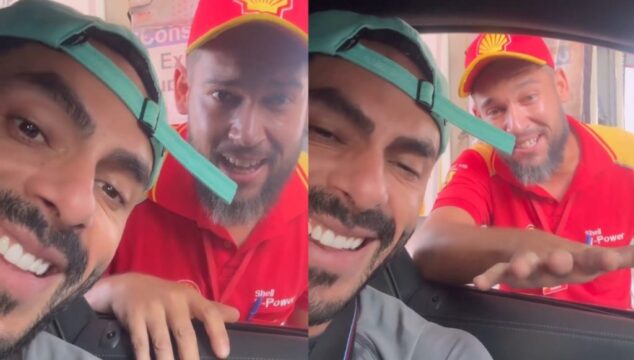 Rodolffo dá exemplo de humildade e realiza sonho de frentista ao cantar com ele em posto de combustível em Goiânia; assista vídeo
