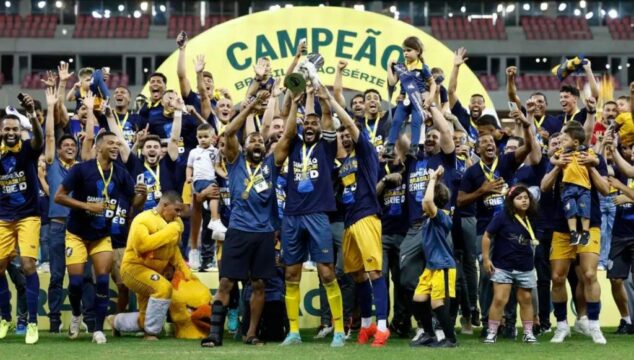 Retrô vence Anápolis por 3 a 1 e conquista título inédito do Brasileirão Série D na Arena de Pernambuco