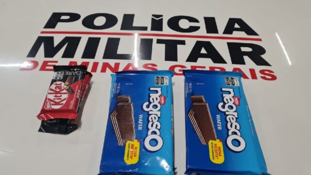 Em Coromandel: Polícia Militar apreende menores infratores por crime de furto em supermercado