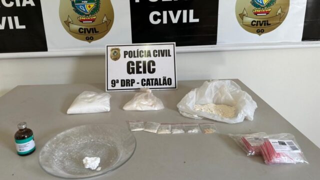 GEIC/Polícia Civil prende suspeito de tráfico de drogas em operação na Vila Cruzeiro I, em Catalão