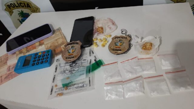 Polícia Civil prende duas mulheres por tráfico de drogas em Campo Alegre de Goiás