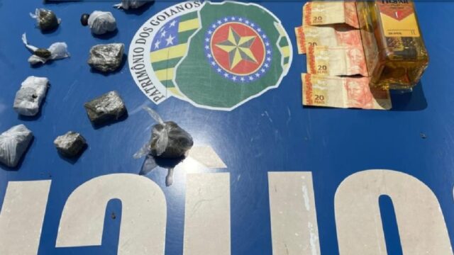 Casal é preso por furto e tráfico de drogas em Catalão, Goiás