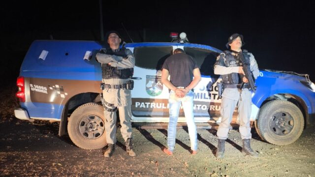 Foragido de alta periculosidade é recapturado em ação do Batalhão Rural em Rio Quente, Goiás