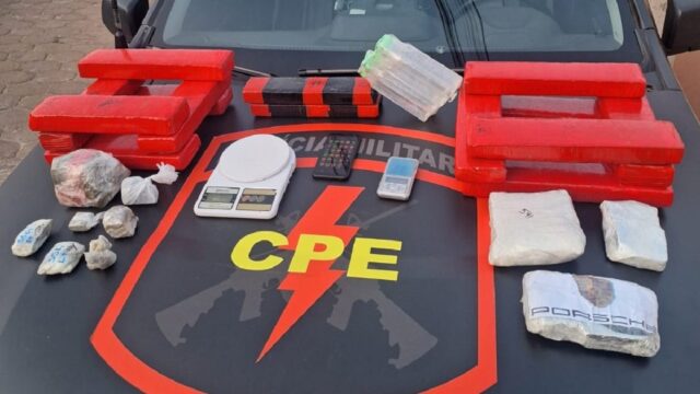 CPE prende suspeito por tráfico de drogas em Ipameri