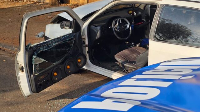 Casal é alvo de tentativa de homicídio a tiros enquanto trafegava de carro pelo bairro Castelo Branco, em Catalão