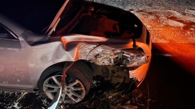 Motorista embriagado colide com muro de residência e é preso em Pires do Rio