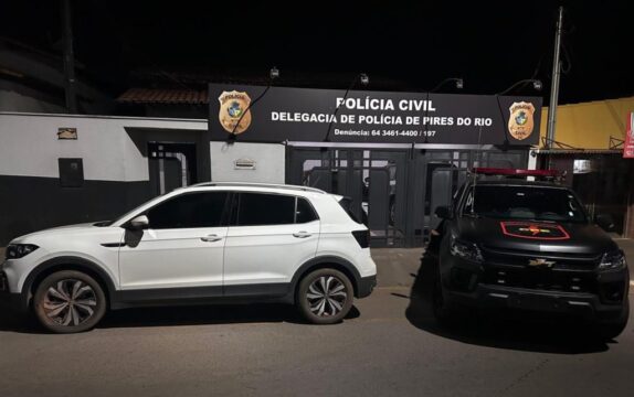 Polícia Militar recupera veículo furtado em Pires do Rio