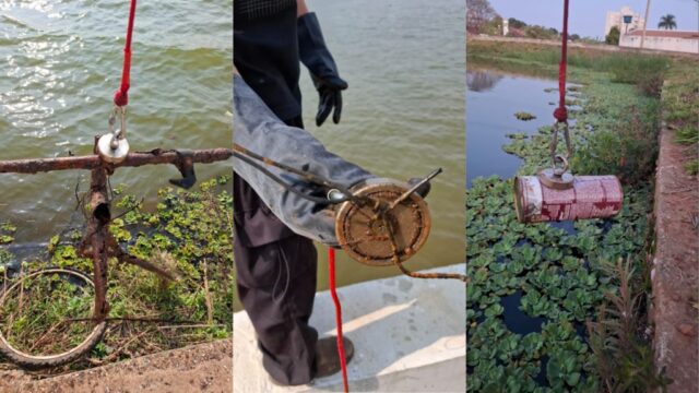 Ação de Pesca Magnética em Represas de Catalão: Professor do IF Goiano lidera iniciativa inovadora para mapear lixo metálico