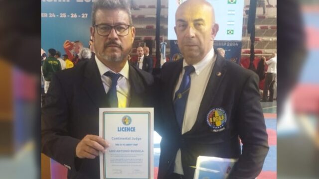 Sensei de Catalão é nomeado árbitro internacional de karatê durante mundial na Argentina