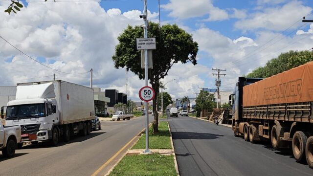 Catalão recebe dois novos radares de monitoramento em fase de teste, totalizando seis instalados neste ano