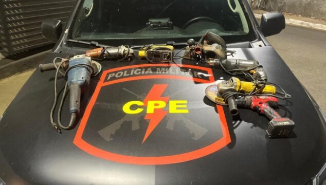 CPE recupera ferramentas furtadas durante a Festa do Rosário em Catalão