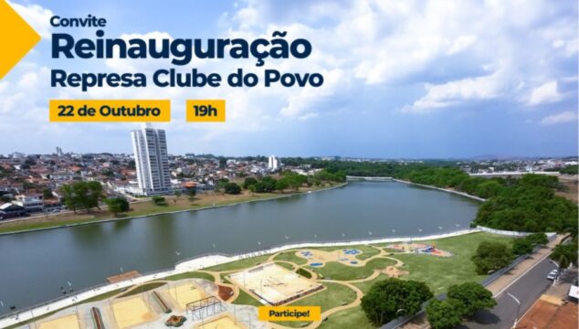 Represa do Clube do Povo será reinaugurada nesta próxima terça-feira (22)