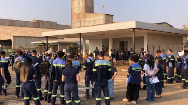 Diretoria do Sindicato Metabase da início ao acordo coletivo 2024/2025 com Trabalhadores da empresa Eurochem