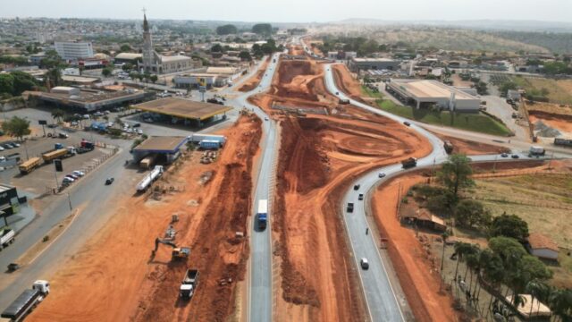 Novo desvio é implementado na BR-050 em Catalão para avanço de obra de duplicação