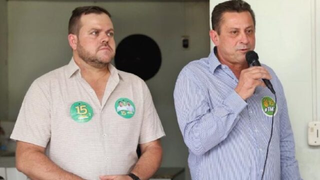 João Pimenta (MDB) e seu vice, Danilo Araújo, são reeleitos em Nova Aurora com apoio popular e sem concorrência nas eleições de 2024.