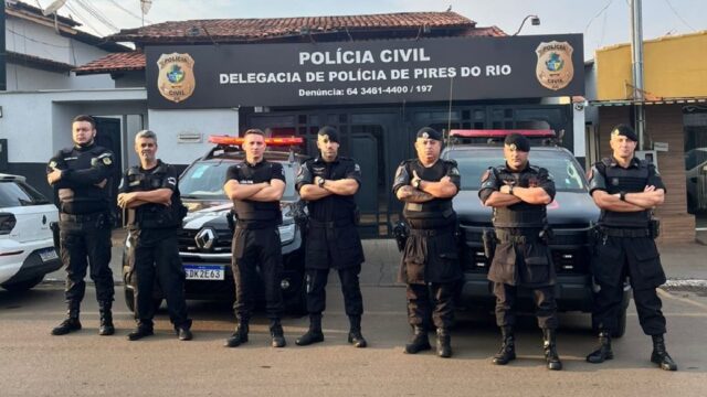 Operação integrada das polícias Civil e Militar prende suspeito de tentativa de homicídio em Pires do Rio