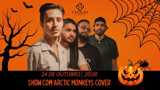 Show com Cover da Banda Arctic Monkeys e Desfile de Fantasias Agitam o Catalão Shopping no Dia 24 de Outubro