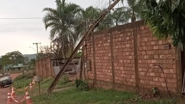 Após temporal com ventos de mais de 60 km/h, Equatorial Goiás restabelece energia para 95% dos clientes impactados em Caldas Novas