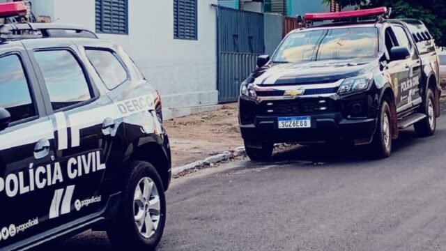 DERCC e Polícia de Goiandira participam de operação nacional e prendem suspeito em flagrante por armazenamento de material de abuso infantil