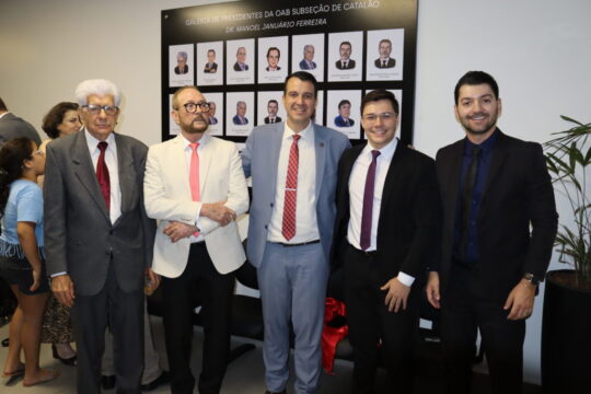 OAB Catalão inaugura revitalização de sua sede e lança projeto inovador para conectar advocacia ao mundo digital