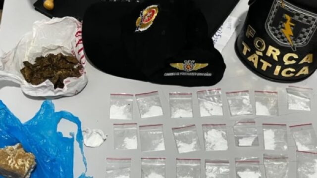 Homem é preso em Caldas Novas suspeito por tráfico de drogas