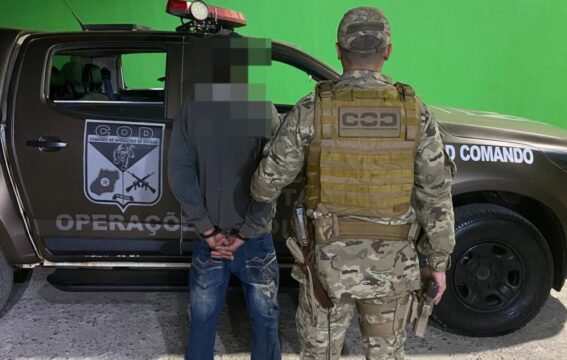 COD cumpre mandado de prisão em Catalão com apoio da CPE