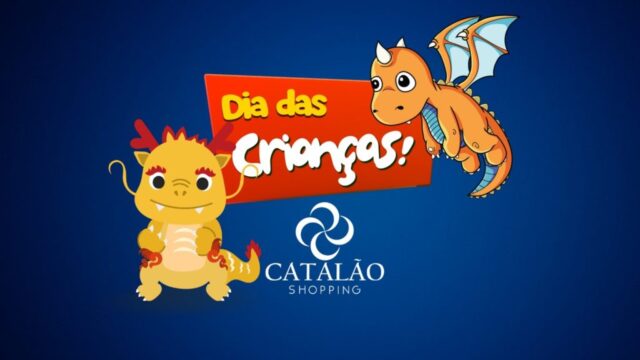 Catalão Shopping celebra o Dia das Crianças com atividades especiais, Dragões e promoções imperdíveis!