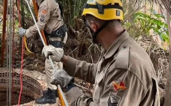 Homem morre após cair em cisterna desativada em Corumbaíba