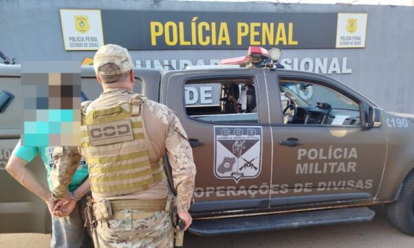 Foragido da Justiça de Ipameri é preso pelo Comando de Operações de Divisas (COD)