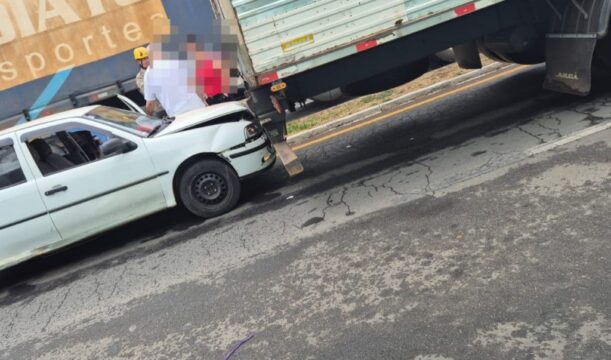 Acidente de trânsito é registrado na Avenida JK em Catalão