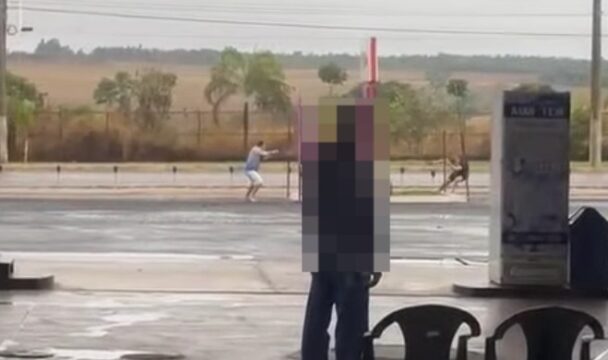 VÍDEO: Confronto armado em Silvânia deixa suspeito ferido após troca de tiros com policiais