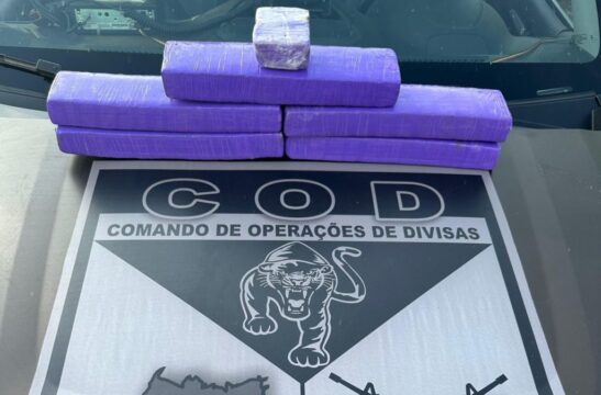 Operação Divisa Segura apreende 5 kg de maconha e prende traficante no sul de Goiás