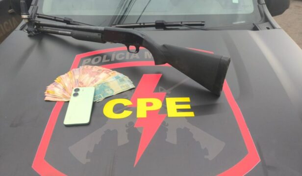 Catalão: Operação Integrada resulta em prisão por furto e recuperação de arma e bens em Santo Antônio do Rio Verde