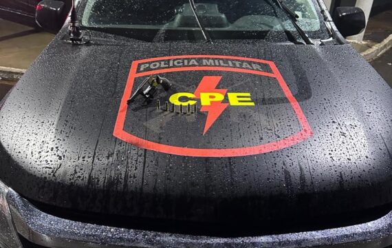Polícia Militar prende jovem por porte ilegal de arma em Catalão