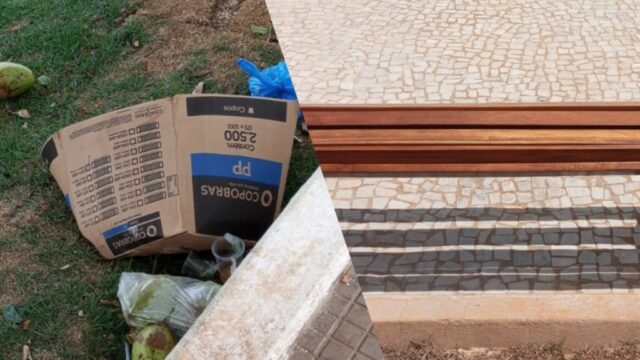 Represa do Clube do Povo: Patrimônio revitalizado de Catalão sofre com ação de vândalos