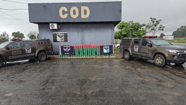 Casal é preso com 600 quilos de maconha em ônibus na BR-050 em Catalão em operação do COD