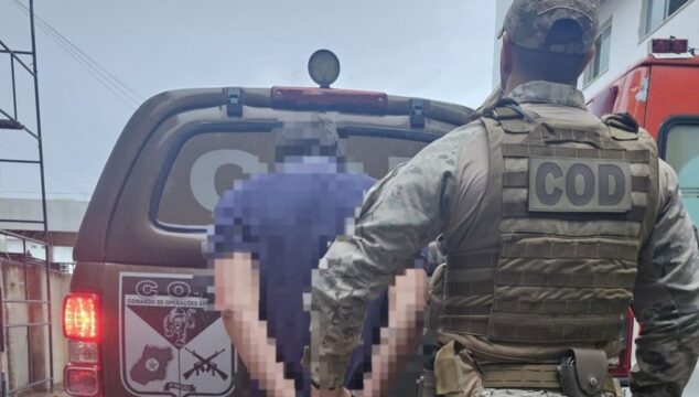 COD prende foragido da justiça de Catalão durante operação