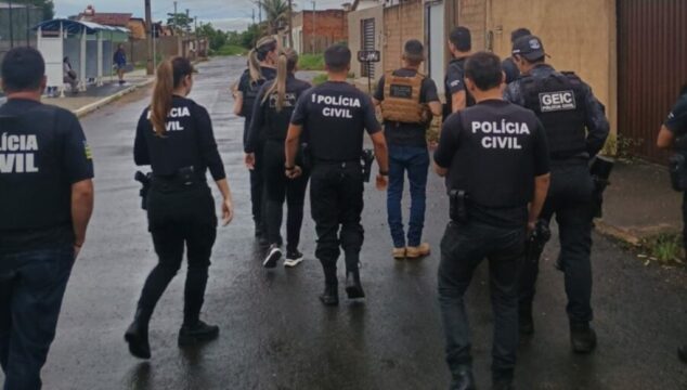 PCGO apoia operação da PCMT contra pornografia infantil; mandados são cumpridos em Caldas Novas