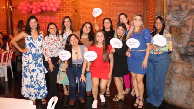 Sindicato Metabase realiza noite perfeita de conscientização e união feminina pelo “Outubro Rosa” para mulheres de mineradoras em Catalão