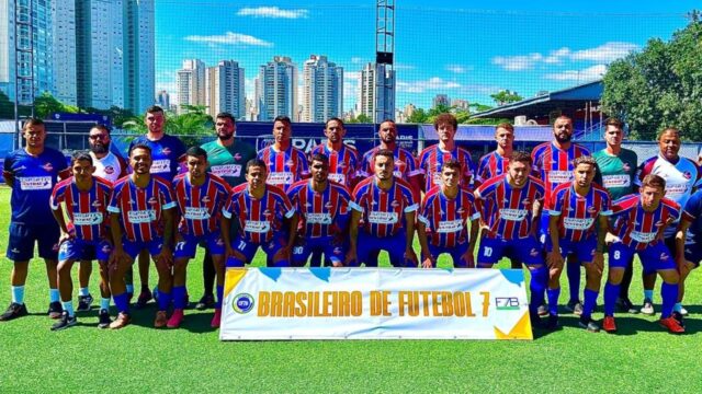 Locomotiva do Cerrado Fut7, de Catalão, representa Goiás no Brasileiro Elite