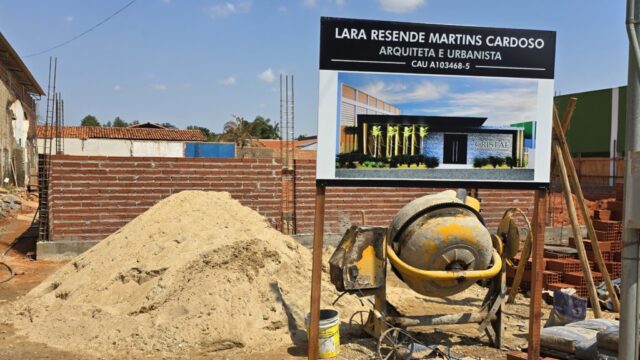 Prefeitura de Marzagão inicia construção de salão de eventos para escola municipal com investimento de R$ 850 mil