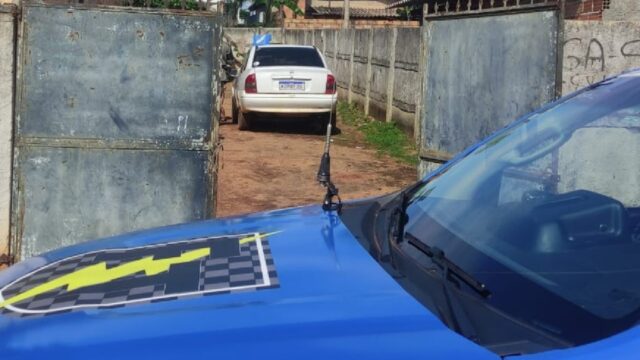Polícia Militar recupera veículo furtado em Pires do Rio, Goiás