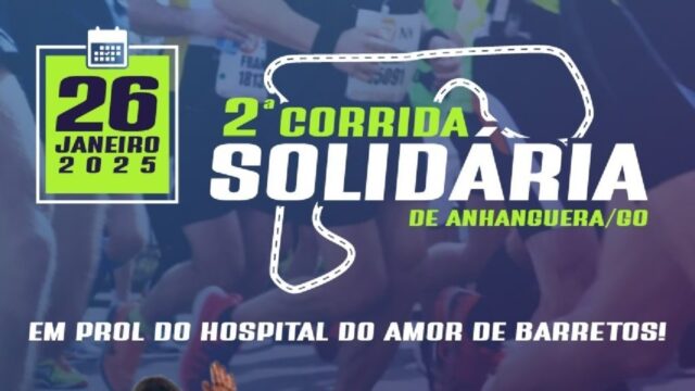 2ª corrida solidária em Anhanguera arrecada doações para o Hospital do Amor