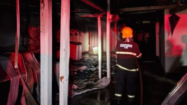 Incêndio atinge lavanderia no bairro Goiás, em Araguari