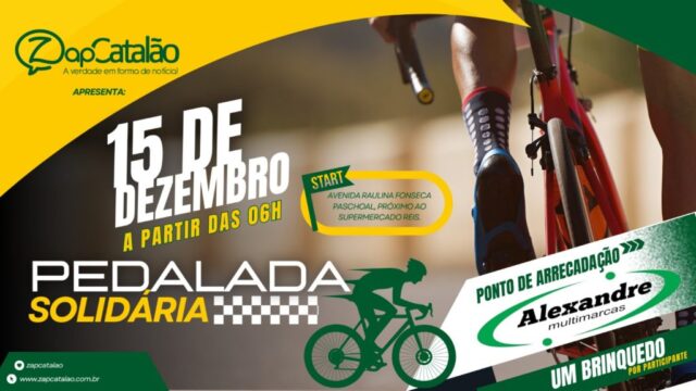 Ciclismo e solidariedade: participe da 1ª Pedalada Solidária de Catalão com Rafael Mesquita!