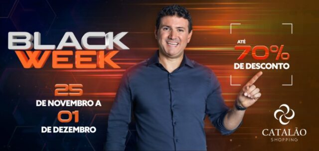 Black Week no Catalão Shopping oferece descontos imperdíveis e benefícios exclusivos