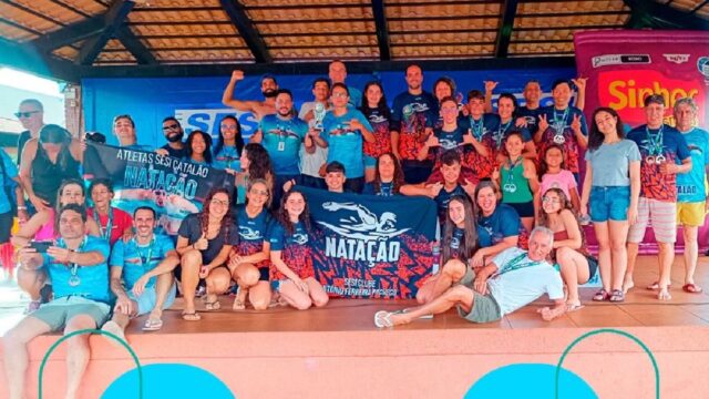 SESI Catalão conquista 27 medalhas e fica em 2º lugar na 5ª etapa da Copa SESI em Itumbiara